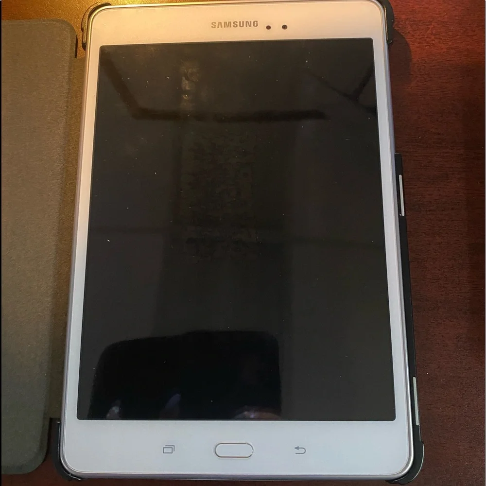 Samsung Galaxy Tab A 16GB 8-Inch Tablet. Cover included.